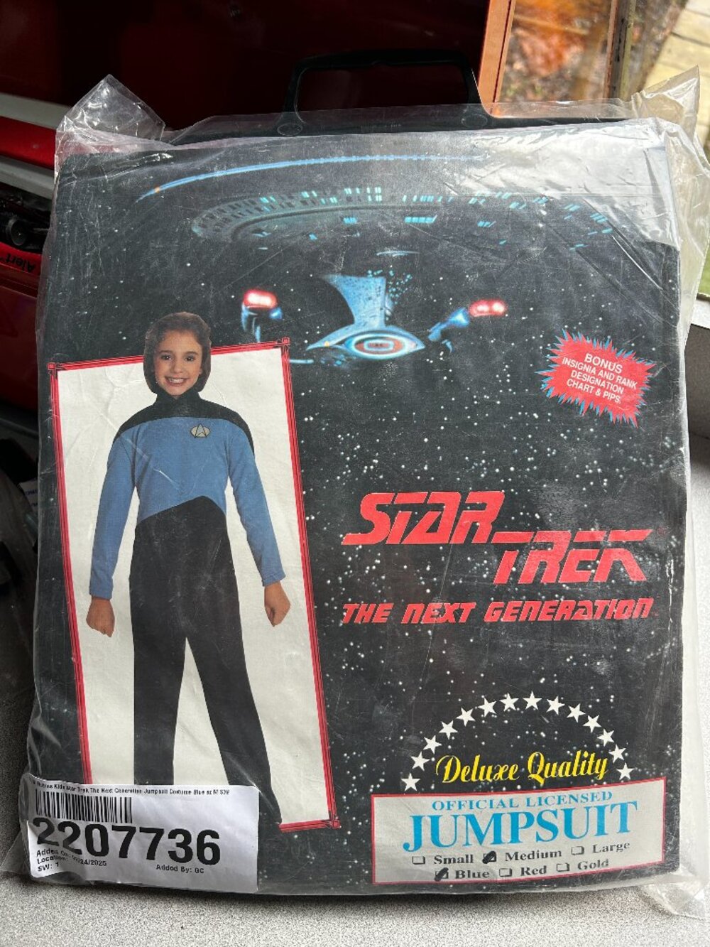 Kid’s Star Trek the Next Generation Costume – New
